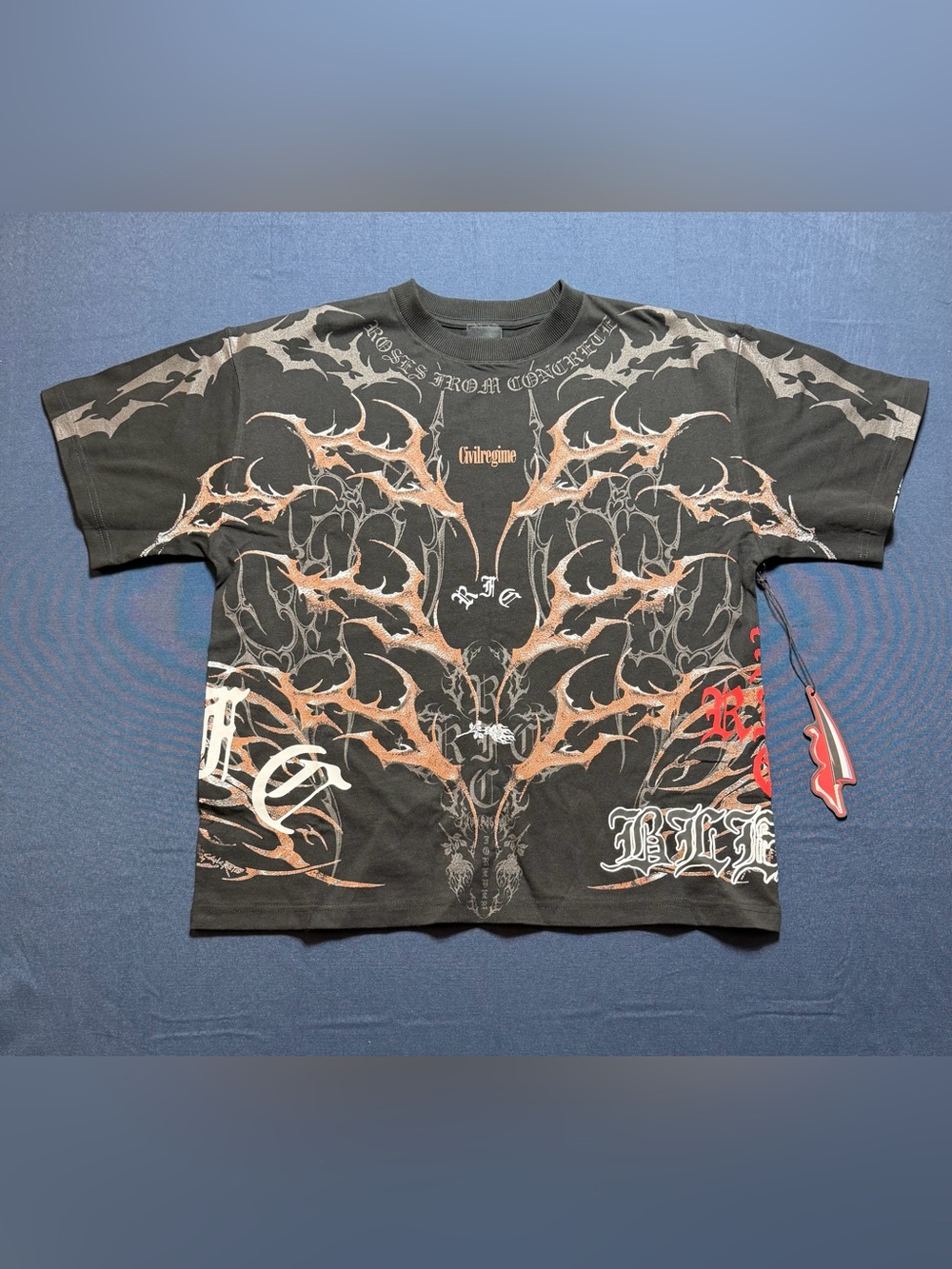 Cotton NWT Civil Regime Bleach Ichigo Anime Graphic Tee Small